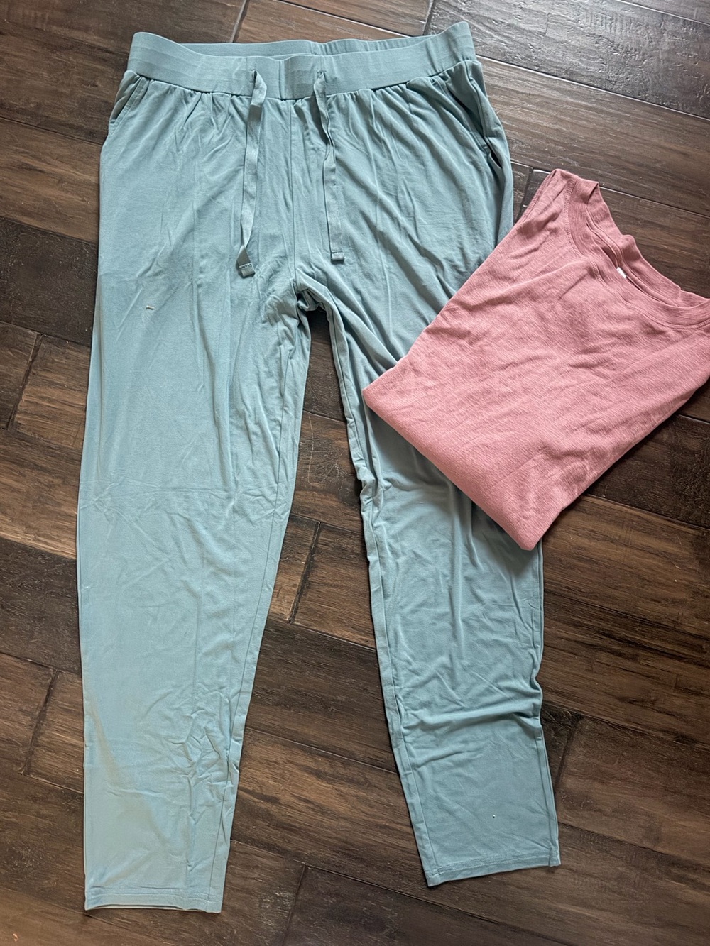 COZY EARTH Ultra Soft Bamboo Jogger Pants + ZELLA Long-Sleeve Tee L NWT $200!!